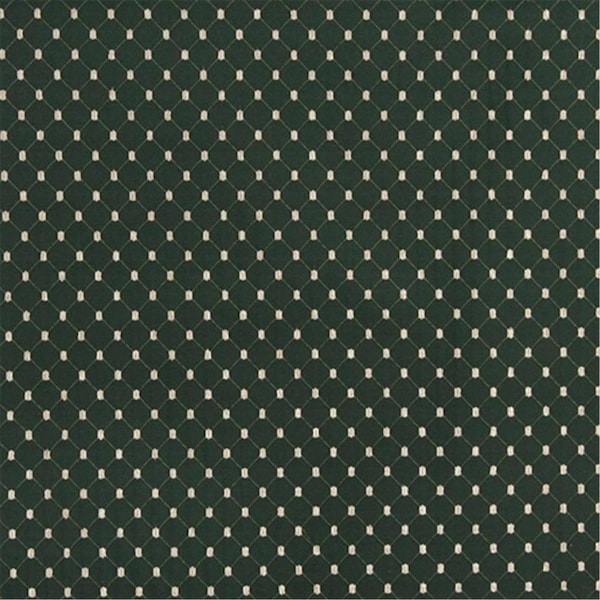 Designer Fabrics 54 in. Wide Green- Diamond Jacquard Woven Upholstery Fabric B646 - main